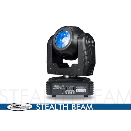 Eliminator Lighting Stealth Beam 60W LED Beam Moving Head Light STEALTHBEAM
